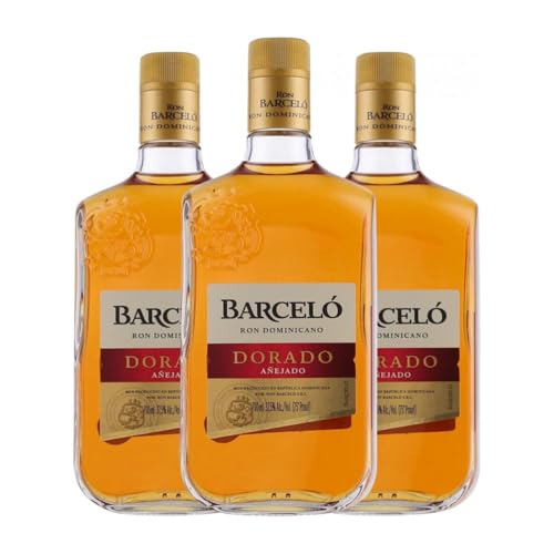 Ron Barceló Dorado 70 cl (Caja de 3 Botellas de 70 cl)