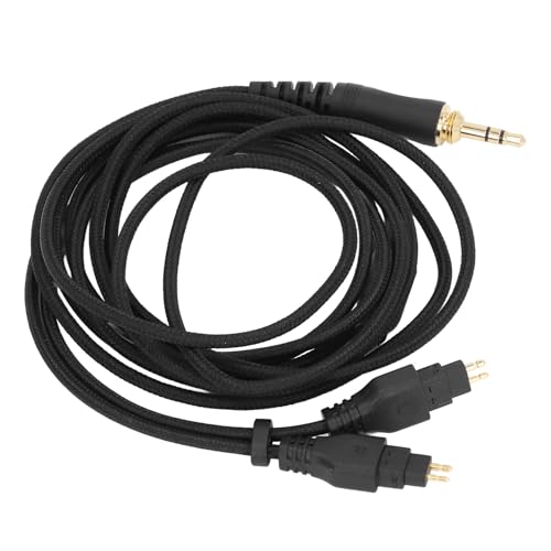 Cable HD600 duradero de repuesto flexible para reparar cortes de audio 7
