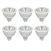 Produktbild Uplight Dimmbar GU5.3 MR16 LED Lampe,Neutralweiss 4000K, 5.5W Ersetzt 50-60W 550LM Ra90,90°Abstrahlwinkel DC12V,6er Pack.