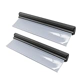 2PCS Automotive Squeegee, 12 Inch T-Bar Water Blade Squeegee for Drying, Flexible Silicone Car Water Wiper, Car Water Squeegee Fits Windshield, Glass, Mirror, Bathroom, Window (12inch)