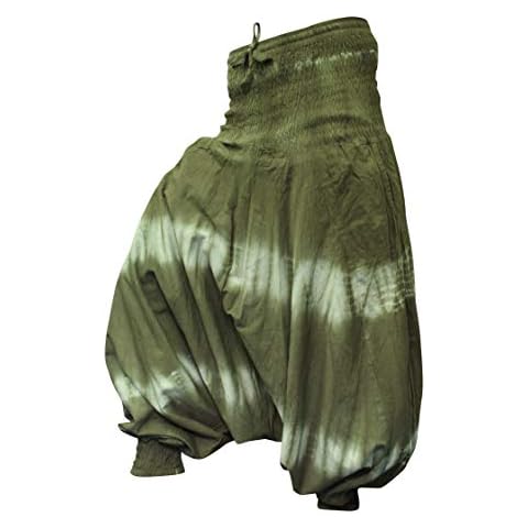 SHOPOHOLIC FASHION Colourful Tie Dye Harem Pants Cover