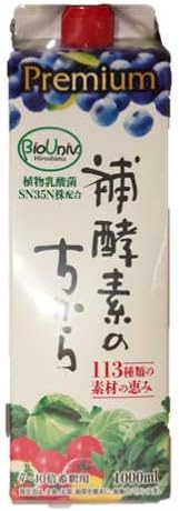Amazon Co Jp プレミアム補酵素のちから 植物乳酸菌入り1000ml 8本 ドラッグストア