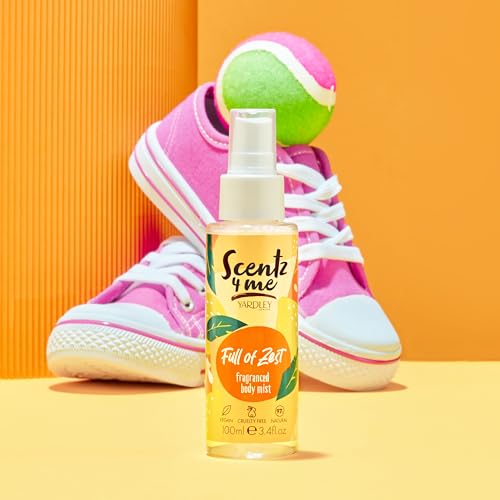 Yardley London Scentz 4 Me Full of Zest Body Mist – Misted corporal con fragancia cítrica refrescante, spray de larga duración, 100 ml - imagen 4
