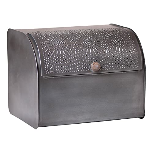 Irvins-Country-Tinware-Bread-Box-in-Antique-Tin Irvins Country Tinware Bread Box in Antique Tin