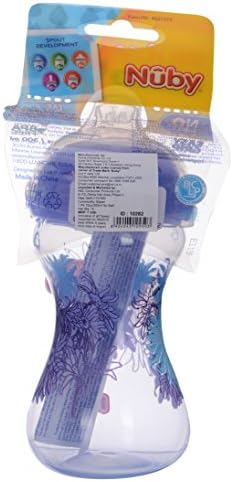 Nuby 300ml Sipper Bottle (Purple)