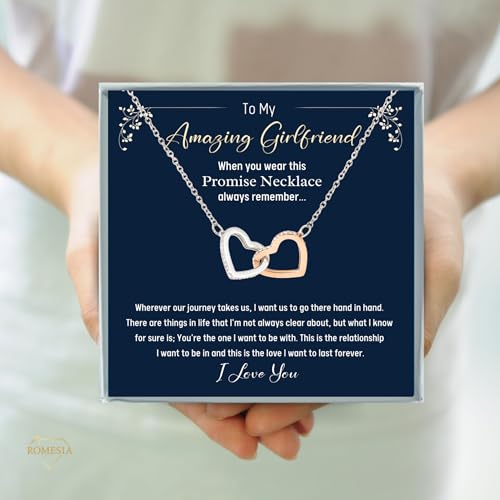 Necklace for Her - I Love You Gift for Girlfriend or Future Wife, Promise Necklace3