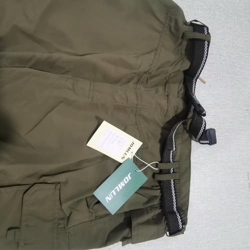 JOMLUN Boys Cargo Pants Kids Outdoor Quick Dry Convertible Zip Off Hiking Climbing Casual Trousers Youth Scout Pants2