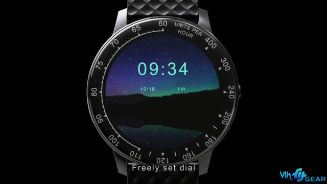 Vikyuvi Vikfit Gear True Round Smart 