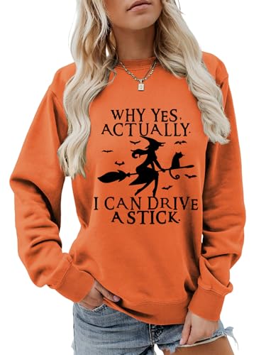 YORAURT Why Yes Actually I Can Drive A Stick Sweatshirt