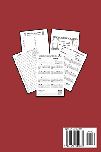 Just One More Episode: TV Show Tracker and Review Journal Logbook for TV Addicts and Binge Watchers. Humor Gift Idea image 4