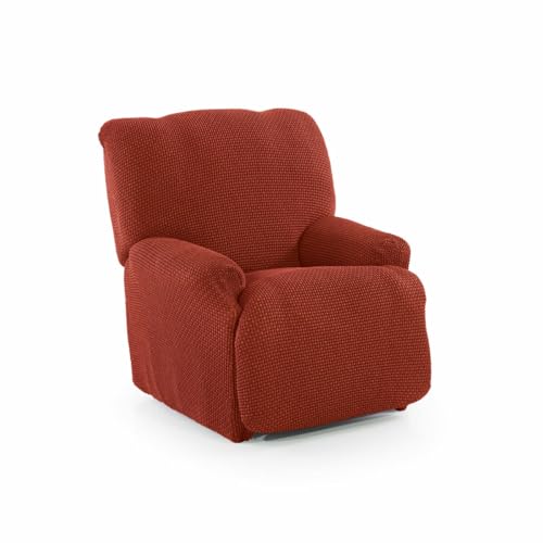 Funda para sillon relax superelastica SOFASKINS color naranja transpirable de 70-90cm 2