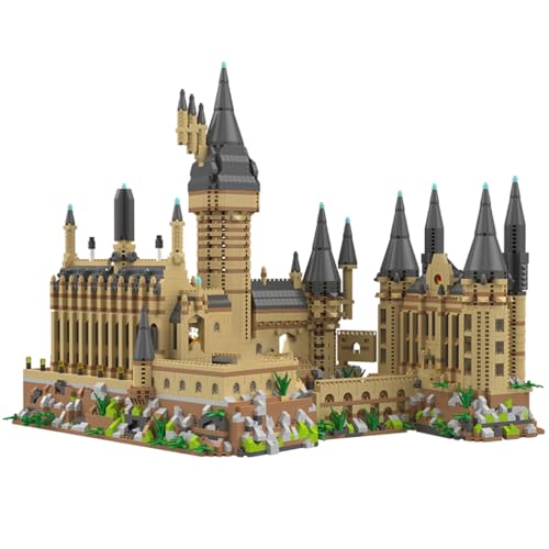 Architecture Set Harry Castle Micro Building Blocks Set(5400PCS) - Architectural Model Toys Gifts for Kid and Adult