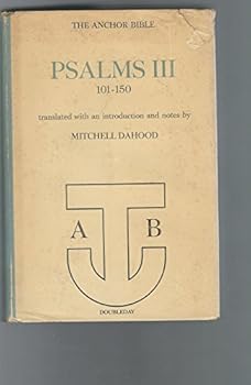 Hardcover Psalms II 51-100 Anchor Bible Vol 17 Book