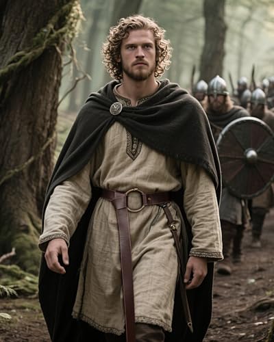 L'VOW Medieval Leather Belt Renaissance Pirate Viking Belt Women Men LARP Accessory4