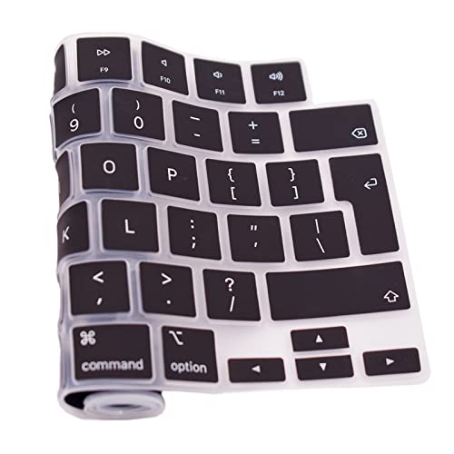 Silicone Keyboard Cover for MacBook Air 13.6 inch M2 A2681 2023 2022 & MacBook Pro 14/16 inch M1 Pro/Max A2442/A2485 2023 2022 2021 - Image 4