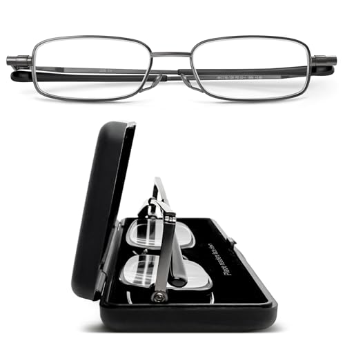Lunettes de lecture pliables JOX avec étui rigide de protection