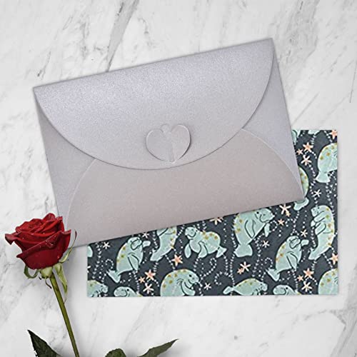 Biglietto di auguri di carta perlata di alta