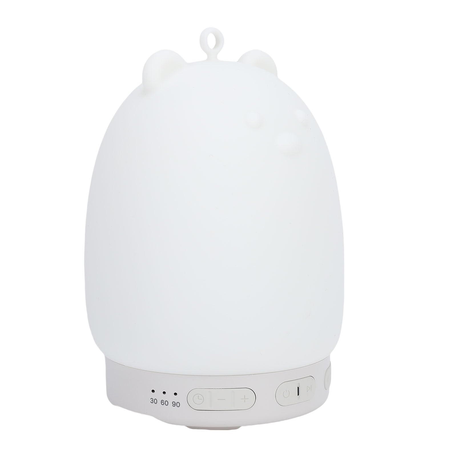 Fabater Veilleuse en Forme D'ours avec connectivité Bluetooth et Bruit Blanc pour Chambre D'enfant, Lueur Douce et 31 Options Sonores