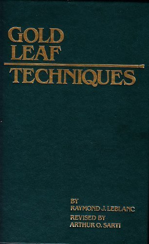 Gold leaf techniques 0911380507 Book Cover
