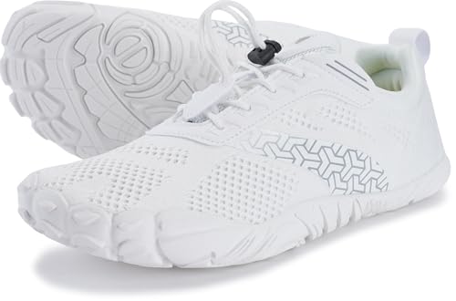 Joomra Wide Toe Box Shoes for Women Female Size 8.5 Barefoot Zero Drop Minimalist Sneakers Lifting...