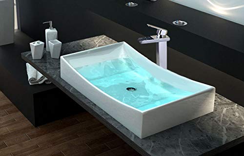 GT-LUX Lavabo lavandino lavello da appoggio in