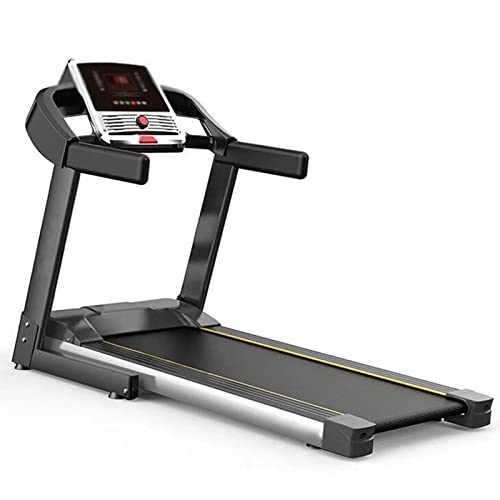 Image of Folding Treadmills Foldable Electric Treadmill, Home Gym Silent Shock Absorption Professional Treadmill Wifio 7 inch Led Color