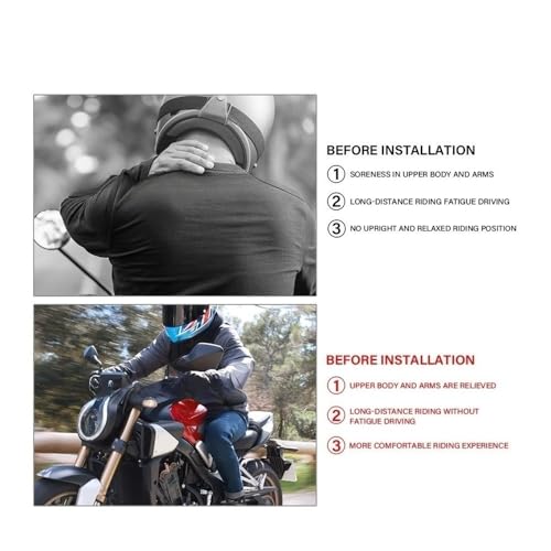 Solución para la incomodidad en la postura de la CB650R con elevadores de 35 mm 6