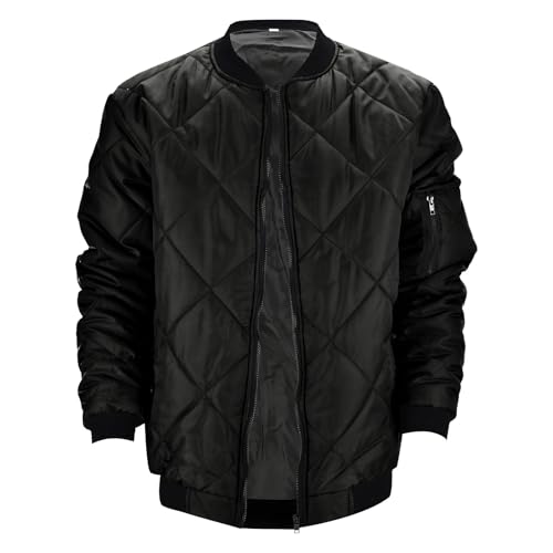 Men's Diamond Quilted Puffer Down Jacket Packable Lightweight Water Resistant Insulated Puffy Coat for Business Travel3