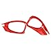PapaViva Comfortable Replacement Side Blinders for Oakley Juliet X Metal Sunglass - Red