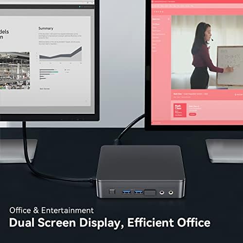 Intel NUC 11 Pro Mini PC Celeron N51054C/4T,up to 2.9 GHz Burst) 8GB DDR RAM 512GB M.2 SSD Pre-in Windows 11 Pro, HDMI 2.0, Thunderbolt DP1.4, USB 3.2, Dual 4K Display, Wifi5