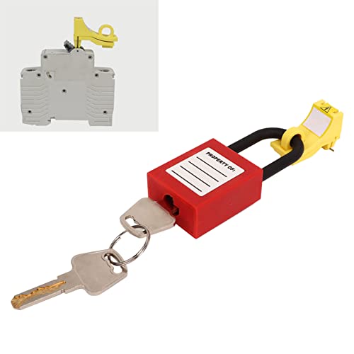 Cadeado do Disjuntor, Kit de Bloqueio do Disjuntor Tamanho Padrão Boa Fixação Dos Pinos de Isolament