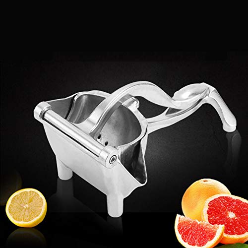 Citroenpers Pers Handmatige Citrus Limoenpers Sapcentrifuge Handmatige Citroenpers Heavy Duty Citroen Fruitpers Roestvrij Staal Draagbare Handmatige Fruitpers Citroenpers Pers met Citroen Zester - Image 5