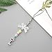 Staqlo 2PCS Beaded Phone Charm Keychain - Short Phone Chain Pendant with Star & Butterfly Beads, Heart Beads Phone Strap, Camera Strap, and Bag Keychain Accessory for Christmas csk-37
