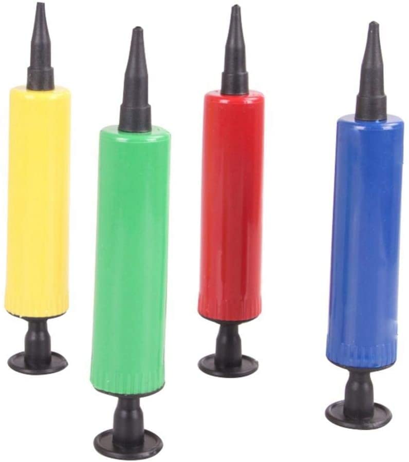 Pompa per palloncini in plastica portatile per gonfiaggio a pedale (1010cm