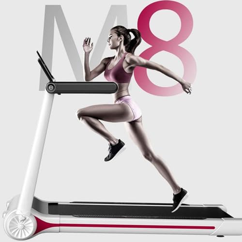 Image of Folding Treadmill,Home Treadmills,Electric Motorized Running Machine,with High-End LED al Display, Distance, Calories, Speed, Etc.2.5HP Power,12.8KM /H Max Speed