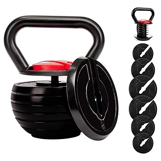 shanchar Adjustable Kettlebell Weight Sets,Kettlebell 10 15 20 25 30 35 40 Lb Great Assistant for Home Office Fitness.