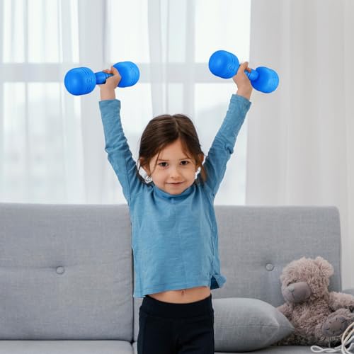 Mancuernas para niños con diseño interactivo Beaupretty y superficie pulida de PVC 6