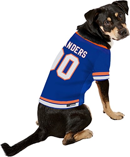 Image of NHL NEW YORK ISLANDERS JERSEY for DOGS & CATS, Small. - Let your Pet be a real NHL FAN!