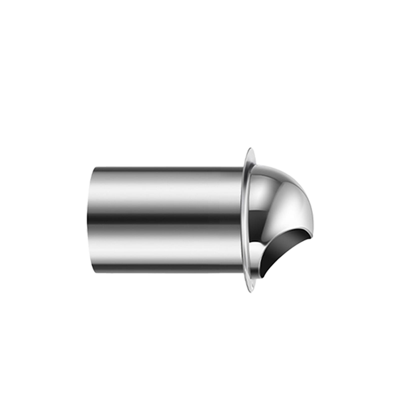 Coperchio di ventilazione contenente albero esteso per scarico 80 mm, D