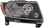 KarParts360 Compatible With Jeep Compass Headlight Assembly 2014 Passenger Side For CH2503246 | 68171214AA