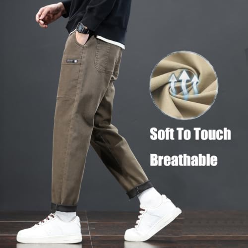 Sirmale Multipants - High Stretch Multi-Pocket Durable Cargo Pants,Mencomfy Mens Breathable Comfy Hiking Cargo Pants3