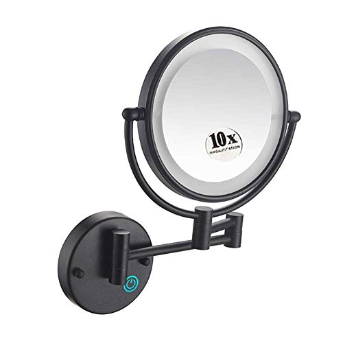 Miroir de Maquillage Mural JCAKES 10x Pivotant et Rechargeable - 2