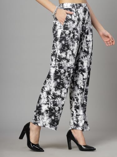 Image of UZARUS Women's Relax Fit Trouser 2 Pockets Baggy Pants