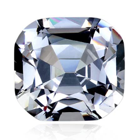 Zircon gemme blanc pour bague de fiançailles et bijoux de mariage