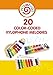 20 Color-Coded Xylophone Melodies: 20 Color-Coded and Letter-Coded Xylophone Sheet Music for Children