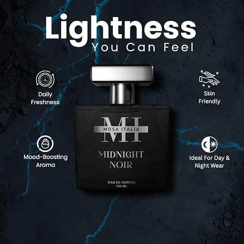 Image of Lush & Midnight Noir Perfume Combo for Men & Women (100ml Each) | Eau de Parfum Long-Lasting Luxury Sweet, Woody & Aquatic Fragrances Premium Gift Set