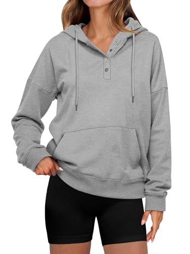 Image of Hoodie for Women Tie Dye Sweatshirt Teen Girl Button Down Teen Tops Casual Long Sleeve Oversize Pullover