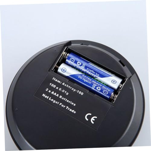 Báscula electrónica mini 100g con pantalla led y función tara miniatura 5