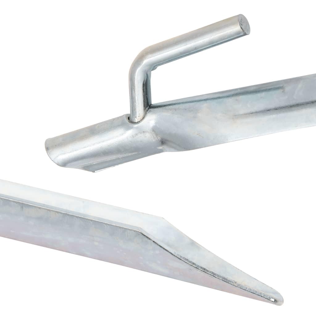 Śledzie namiotowe w kształcie litery V, 24 szt., 29,5 cm, długość Ø 20 mm, stal ocynkowana, wytrzymałe, na kemping, do użytku na zewnątrz, akcesoria do namiotu, odciągające linę burzową