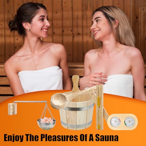 Seau de sauna 5L avec insert étanche pour éviter les fuites - 7